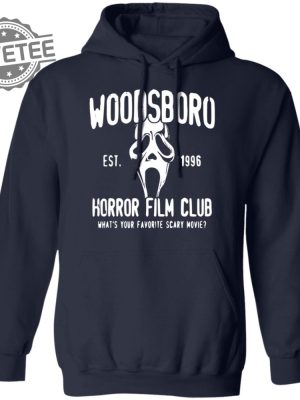 Ghost Woodsboro Est 1996 Horror Film Club Shirt Unique Ghost Woodsboro Est 1996 Horror Film Club T Shirt revetee 3