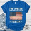 Im Voting Convicted Felon 2024 Funny Political Vintage Shirt giftyzy 2