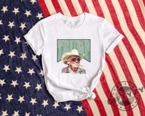 Cowboy Western Make America Great Donald Daddy Trump President Vintage Shirt giftyzy 2