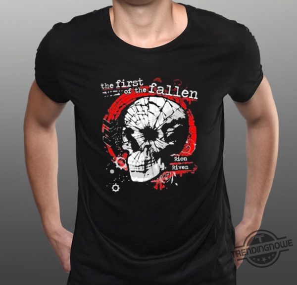 Rion Riven Fallen Skull Shirt trendingnowe 1