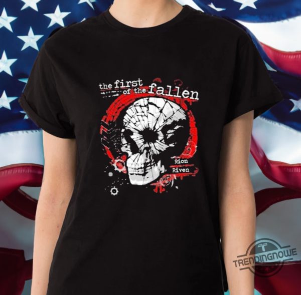 Rion Riven Fallen Skull Shirt trendingnowe 2