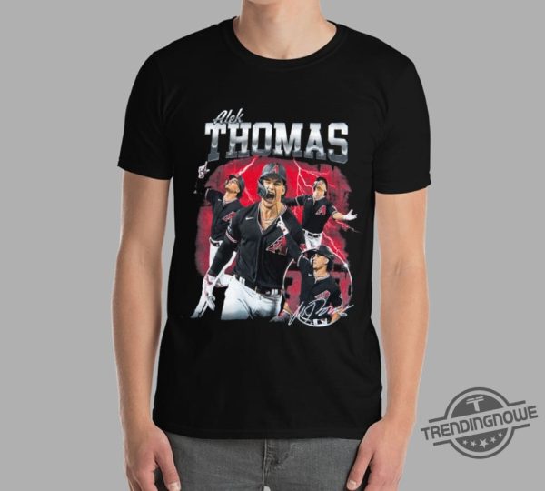 Diamondbacks Alek Thomas Shirt Giveaway 2024 Arizona Diamondbacks Alek Thomas Nlcs Game 4 Home Run Trot Shirt trendingnowe 2
