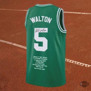 bill walton celtics jersey limited edition nba memorial tribute dead gift for basketball fans laughinks 2