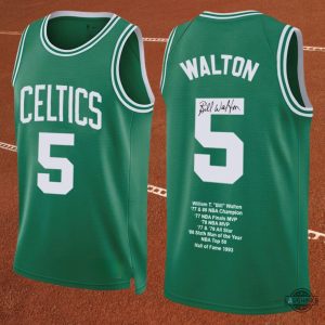 bill walton celtics jersey limited edition nba memorial tribute dead gift for basketball fans laughinks 3