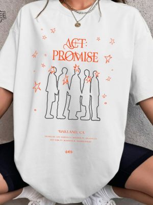 Txt Act Promise Tour New York T Shirt Txt Comeback Minisode 3 Tomorrow Shirt Txt Logo Comeback Shirt Unique revetee 2