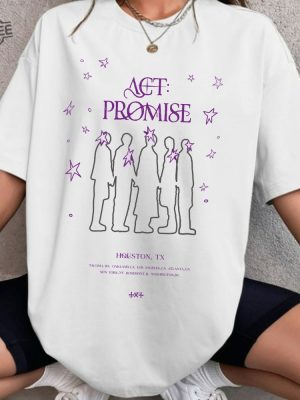 Txt Act Promise Tour New York T Shirt Txt Comeback Minisode 3 Tomorrow Shirt Txt Logo Comeback Shirt Unique revetee 3