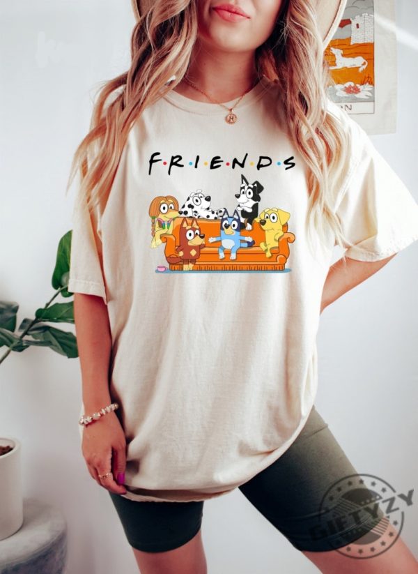 Bluey Friends Bluey And Bingo Shirt giftyzy 1