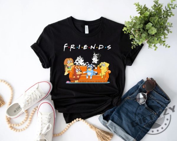 Bluey Friends Bluey And Bingo Shirt giftyzy 2