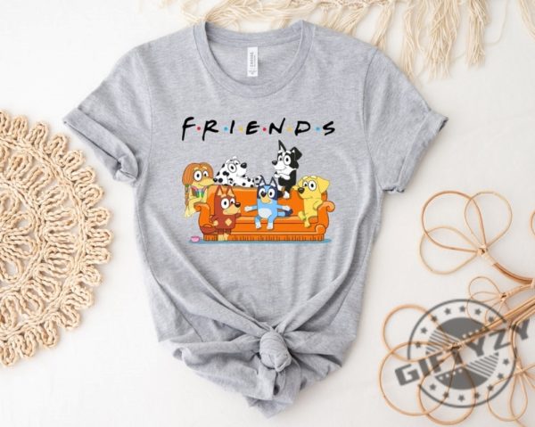 Bluey Friends Bluey And Bingo Shirt giftyzy 3