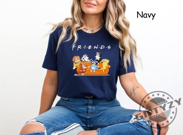 Bluey Friends Bluey And Bingo Shirt giftyzy 4