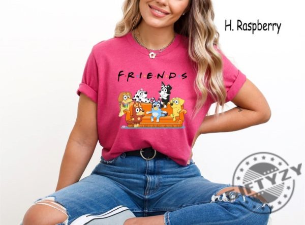 Bluey Friends Bluey And Bingo Shirt giftyzy 5