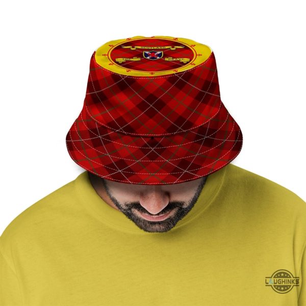 scotland the brave football bucket hat tartan army hats 2024 ultimate soccer pride scottish fan gear laughinks 1