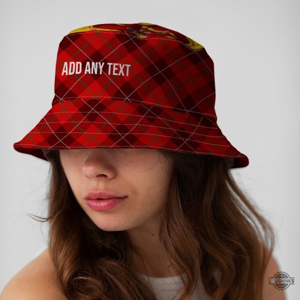 scotland the brave football bucket hat tartan army hats 2024 ultimate soccer pride scottish fan gear laughinks 2