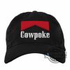 cowpoke hat marlboro black white red top trending western style embroidered baseball cap laughinks 1