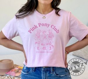 Chappell Roan Pink Pony Club Shirt giftyzy 2 1