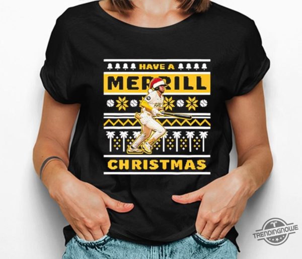 Padres Christmas In July Shirt Giveaway 2024 Have A Merrill Christmas Shirt trendingnowe 1