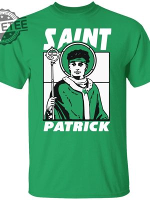 Mahomes Saint Patrick Shirts Unique Saint Patrick Mahomes Hoodie Sweatshirt revetee 6