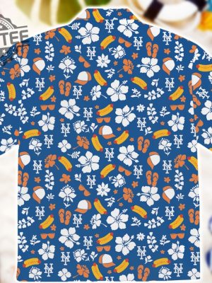 Ny Mets Hawaiian Shirt 2024 Giveaways Unique New York Mets Hawaiian Shirt revetee 2