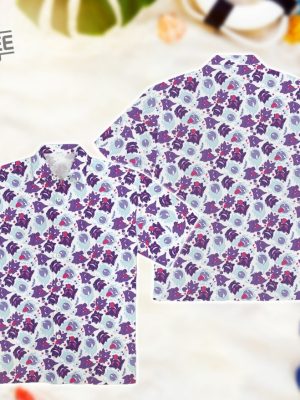 Gengar Haunter Gastly Hawaiian Shirt Unique Gengar Hawaiian Shirt revetee 3