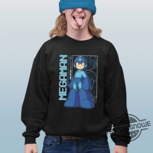 Capcom Megaman Large Print Shirt Sweatshirt Hoodie trendingnowe 2