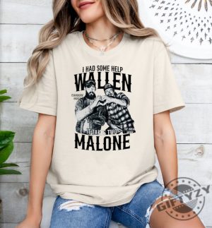 I Had Some Help Country Music Vintage Shirt giftyzy 3