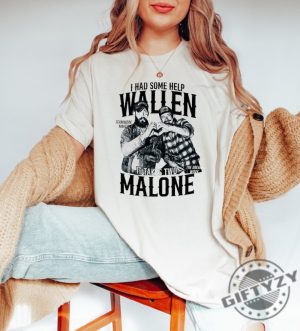 I Had Some Help Country Music Vintage Shirt giftyzy 5