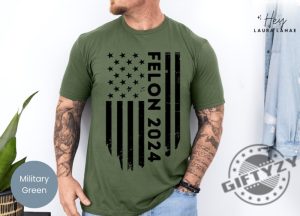 Im Voting For The Felon 2024 Political Shirt giftyzy 4