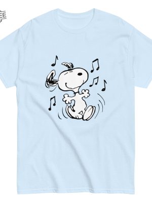 Peanuts Snoopy Dancing T Shirt Hoodie Sweatshirt Snoopy Dacing Shirt Unique revetee 3