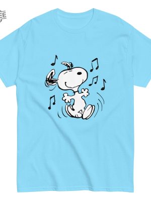 Peanuts Snoopy Dancing T Shirt Hoodie Sweatshirt Snoopy Dacing Shirt Unique revetee 5