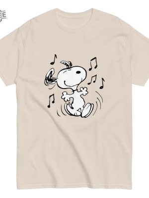 Peanuts Snoopy Dancing T Shirt Hoodie Sweatshirt Snoopy Dacing Shirt Unique revetee 6