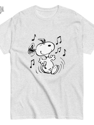 Peanuts Snoopy Dancing T Shirt Hoodie Sweatshirt Snoopy Dacing Shirt Unique revetee 7