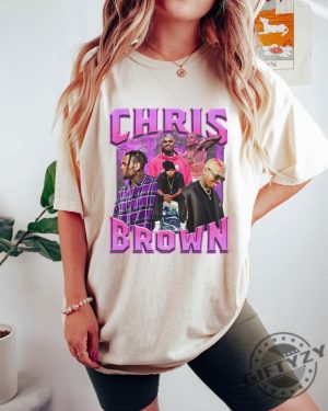 Vintage Chris Brown Hiphop Shirt giftyzy 2