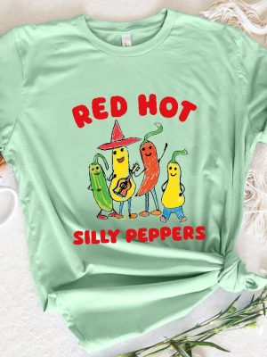 Red Hot Silly Peppers Shirt Music Band Shirt Red Hot Silly Peppers Shirts Red Hot Silly Peppers Hoodie Unique revetee 5