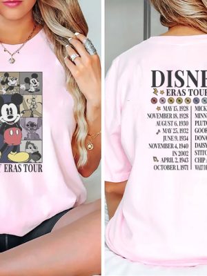 Vintage Disneyland Eras Tour Mickey Mouse Shirt Mickey And Friends Sweatshirt Retro Walt Disneyworld Unique revetee 2