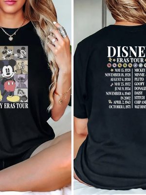 Vintage Disneyland Eras Tour Mickey Mouse Shirt Mickey And Friends Sweatshirt Retro Walt Disneyworld Unique revetee 4