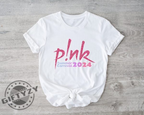 Pink Singer Summer Carnival 2024 Tour Pink Fan Lovers Shirt giftyzy 1