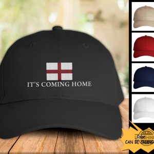 its coming home england soccer euro 2024 embroidered baseball cap