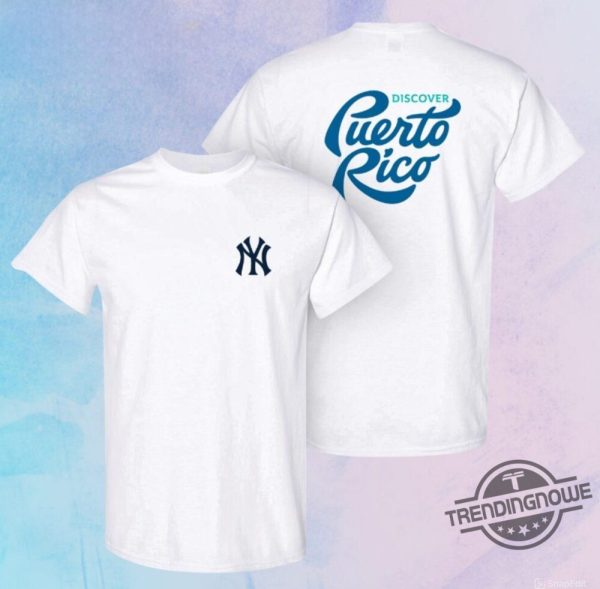 Yankees Discover Puerto Rico Shirt 2024 Giveaway Yankees Discover Puerto Rico Night Shirt 2024 Giveaway trendingnowe 1