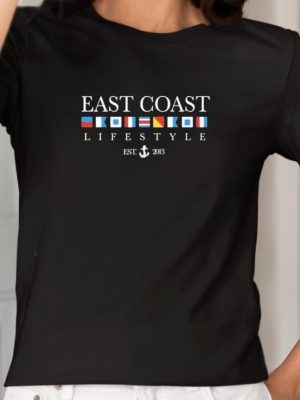 East Coast Lifestyle Boat Flag Shirts Unique East Coast Lifestyle Flag Shirt Hoodie Sweatshirt revetee 2