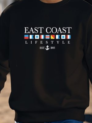 East Coast Lifestyle Boat Flag Shirts Unique East Coast Lifestyle Flag Shirt Hoodie Sweatshirt revetee 3