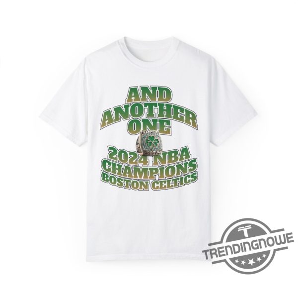 Celtics Shirt Boston Celtics Championship Tee Gifts For Him Basketball Fan Gift Celtics Finals 2024 Shirt trendingnowe 2