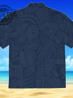 Braves Tribal Motifs Hawaiian Shirt Unique Braves Tribal Motifs Button Up Shirt revetee 2 1