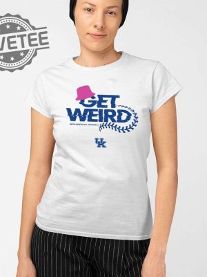 Get Weird Kentucky Baseball Shirt Unique Get Weird Ky Baseball T Shirt Get Weird Ky Baseball Shirts revetee 2