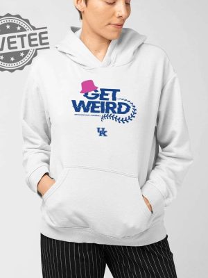 Get Weird Kentucky Baseball Shirt Unique Get Weird Ky Baseball T Shirt Get Weird Ky Baseball Shirts revetee 3