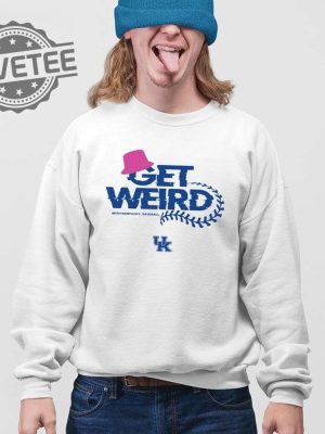 Get Weird Kentucky Baseball Shirt Unique Get Weird Ky Baseball T Shirt Get Weird Ky Baseball Shirts revetee 4