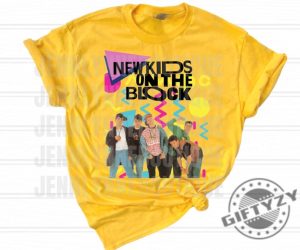 Nkotb Neon Donnie Joey Danny Jordan Jonathan Concert Music Magic Summer 2024 New Kids On The Block Shirt giftyzy 4