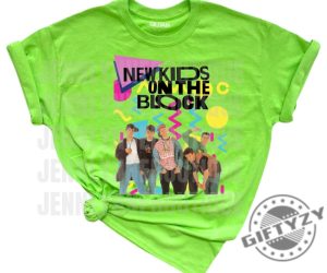 Nkotb Neon Donnie Joey Danny Jordan Jonathan Concert Music Magic Summer 2024 New Kids On The Block Shirt giftyzy 6