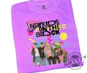 Nkotb Neon Donnie Joey Danny Jordan Jonathan Concert Music Magic Summer 2024 New Kids On The Block Shirt giftyzy 7