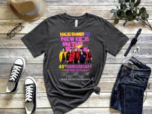 Magic Summer 2024 New Kids On The Block 40Th Anniversary 1984 2024 Nkotb Vintage Shirt giftyzy 4