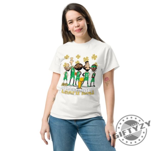 2024 Celtic Championship Team Cartoon Shirt giftyzy 6